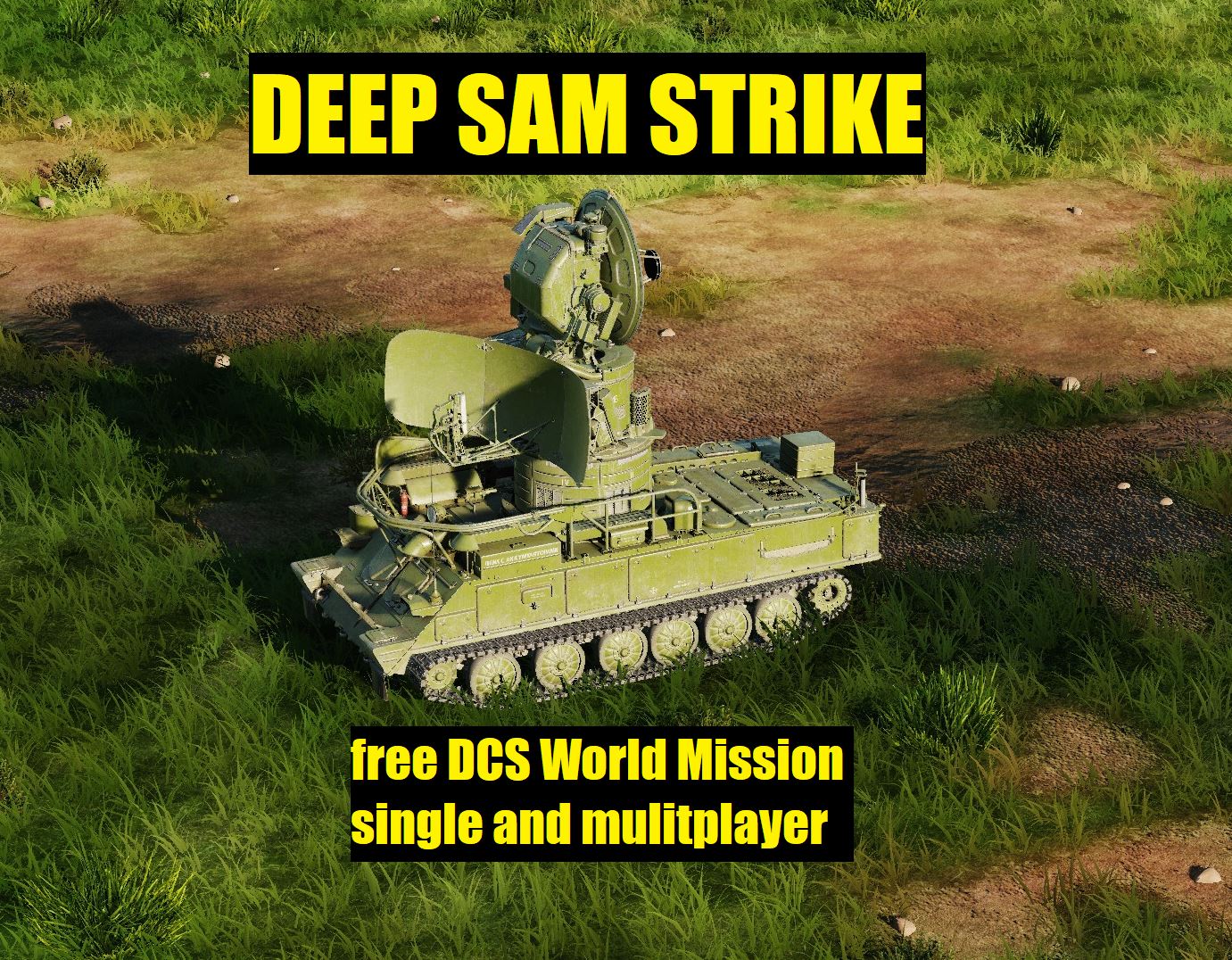 DCS World Mission Cold War SEAD SAM and Strike (Germany) Single & Multiplayer