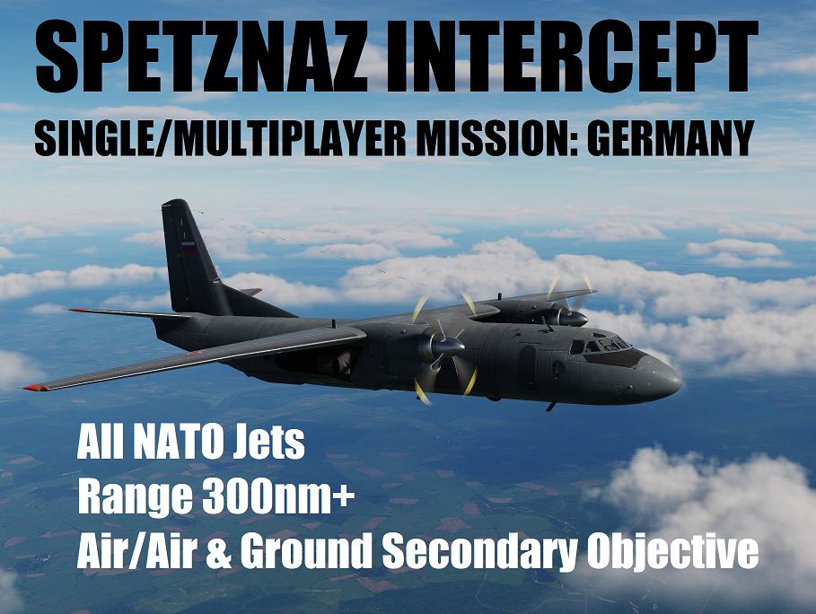 DCS World – Germany NATO Mission (free) : Spetznaz plane intercept